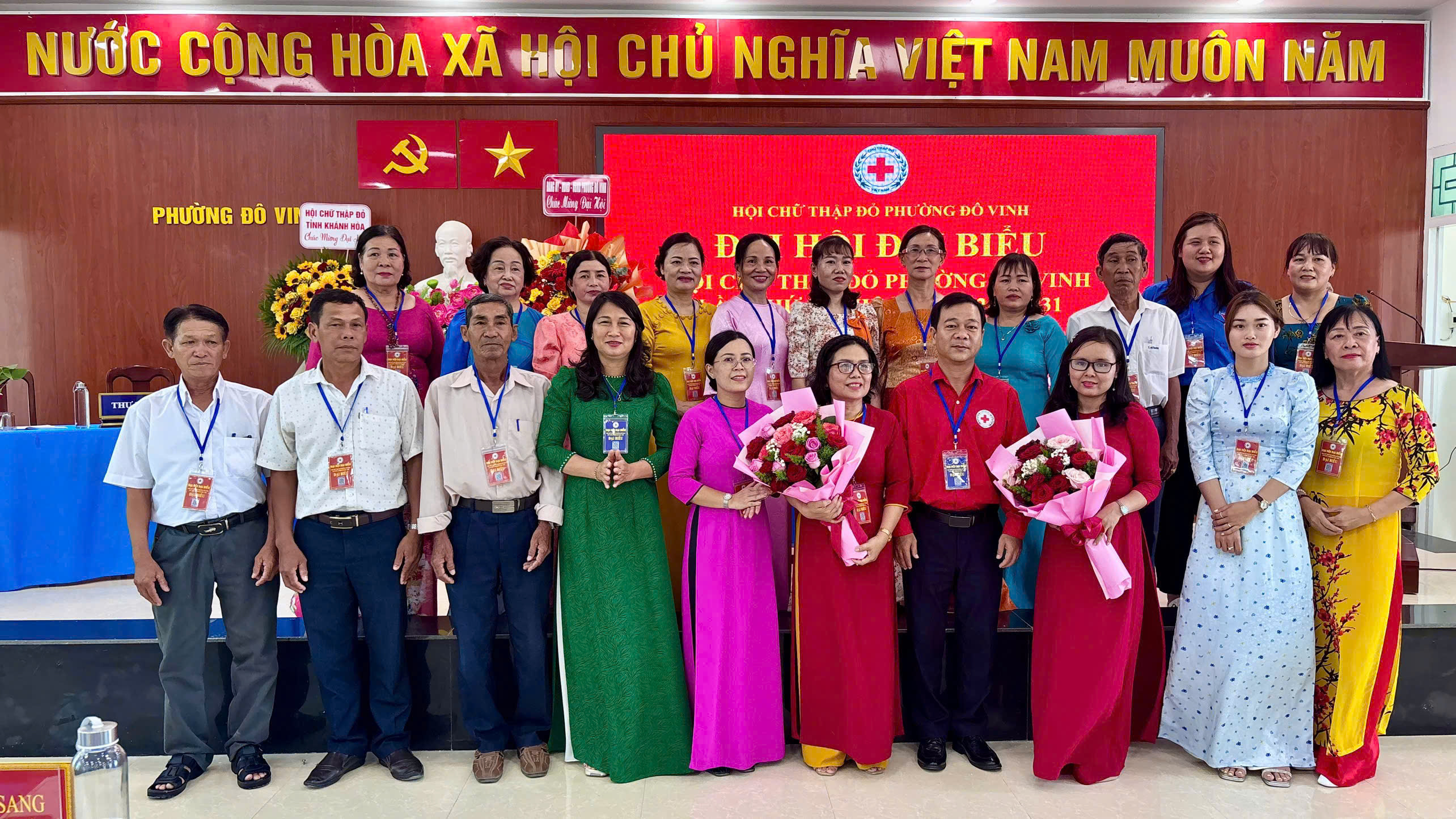 ĐẠI HỘI ĐẠI BIỂU HỘI CHỮ THẬP ĐỎ PHƯỜNG ĐÔ VINH LẦN THỨ I: DẤU MỐC KHỞI ĐẦU NHIỆM KỲ MỚI